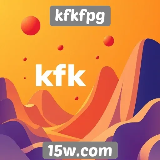 Destaques dos gráficos e design do site kfkfpg