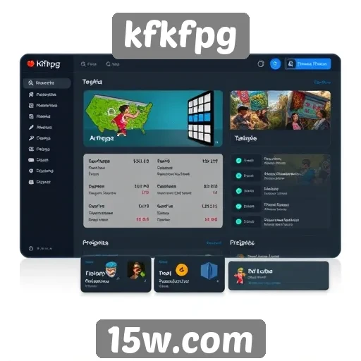 Mudanças recentes na interface do kfkfpg